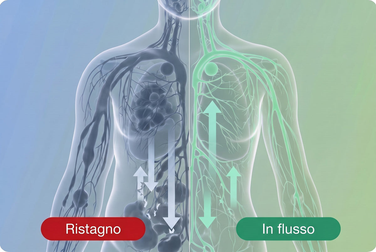Il tuo sistema linfatico non ha una pompa
